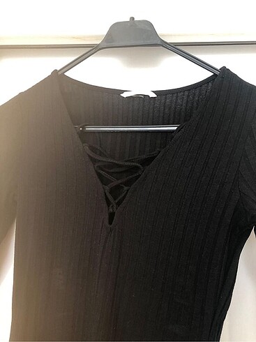 s Beden H&M bluz çıtçıtlı body