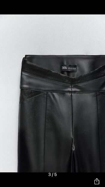 Zara Zara deri pantolon yüksekbel