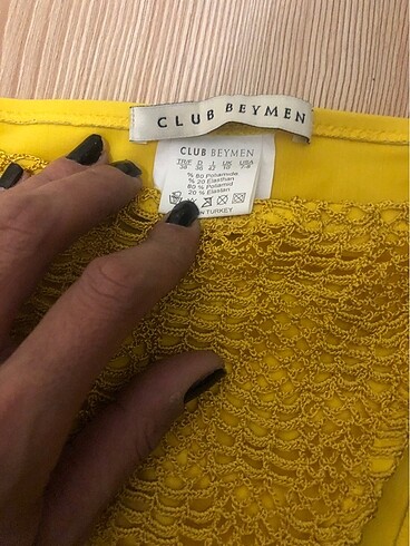 s Beden Bikini alt Beymen club