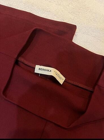 m Beden gri Renk Bershka tayt yüksekbel ispanyolpaça