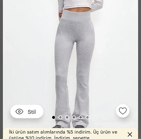 Pullbear tayt pantolon yüksekbel