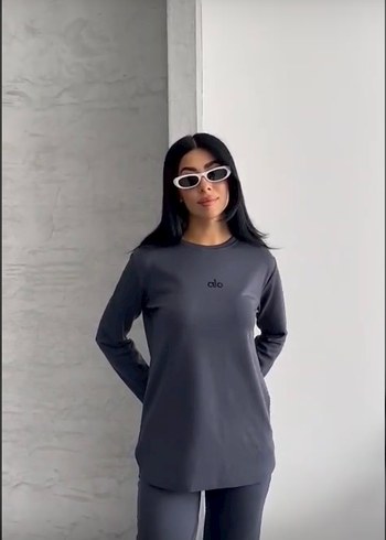 Alı yoga eşofman takım lazer kesim