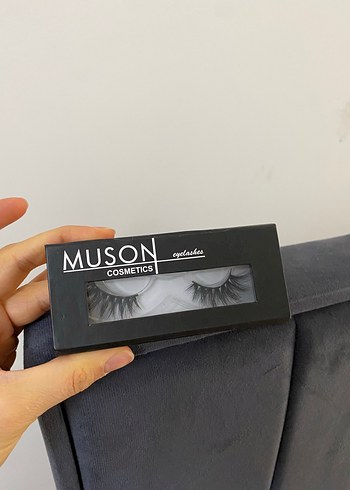 Muson Siyah Takma Kirpik - Görsel 2