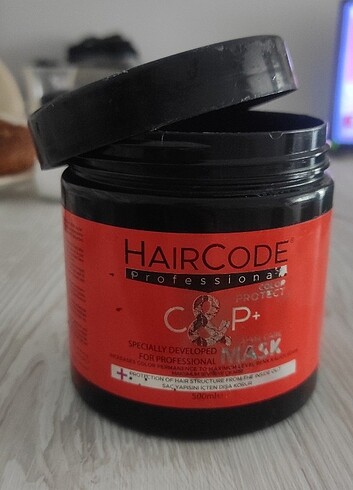 haircode keratinli boyalı saçlar için protect krem