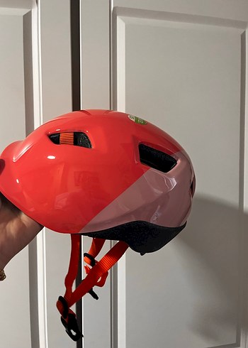  Beden pembe Renk Çocuklar için Kask ve Koruyucu Set