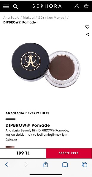 Anastasia beverly hills kaş krema