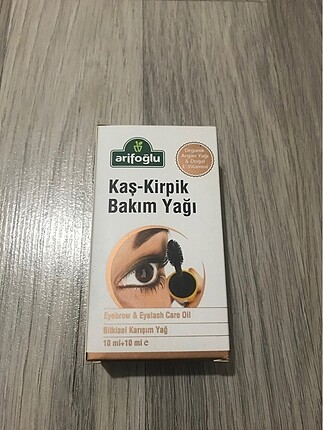 ARİFOĞLU KAŞ KİRPİK BAKIM YAĞI 10+10ml