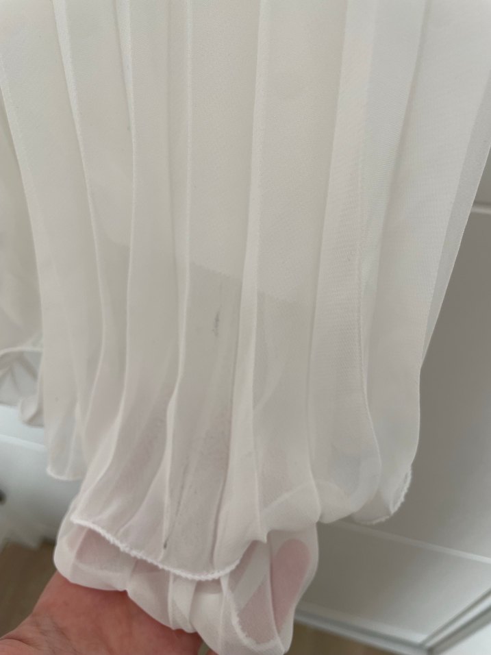 Beyaz Pilili Etek - Görsel 2