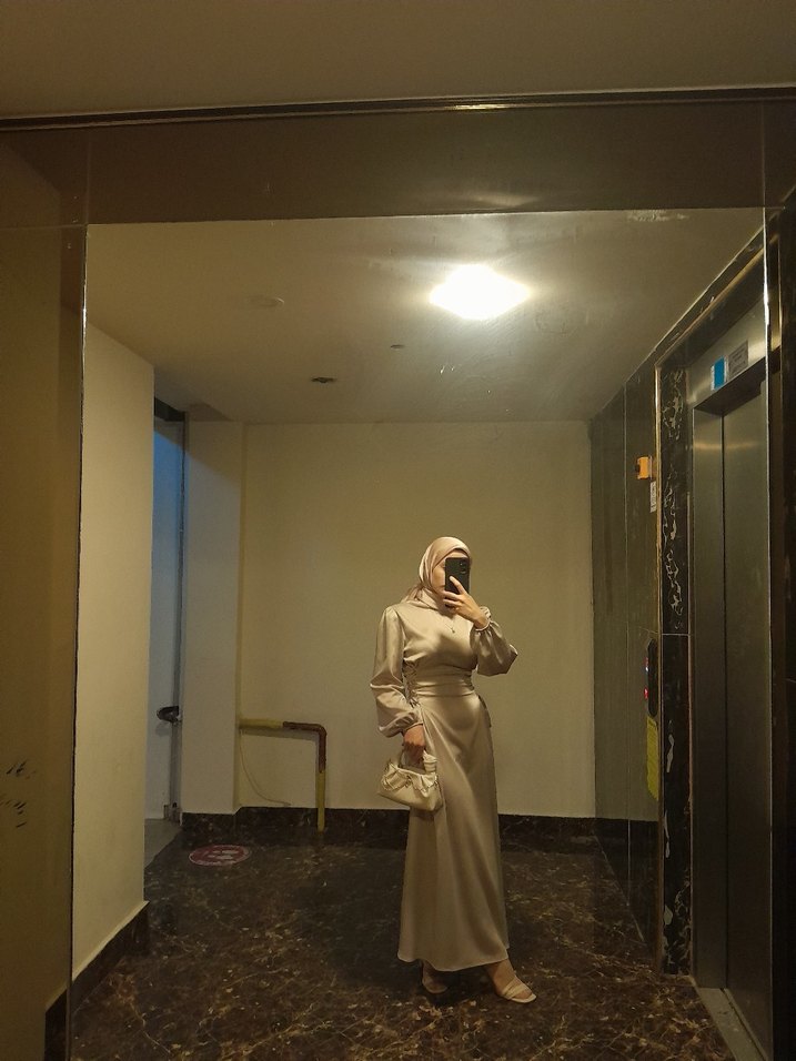 tesettür elbise abiye - Görsel 3