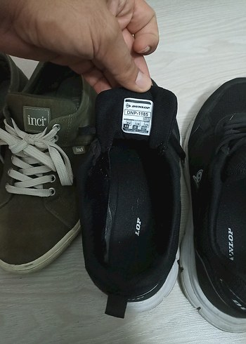 DUNLOP 43 NUMARA VE İNCİ 43 NUMARA(HEDİYE) AYAKKABI - Görsel 3