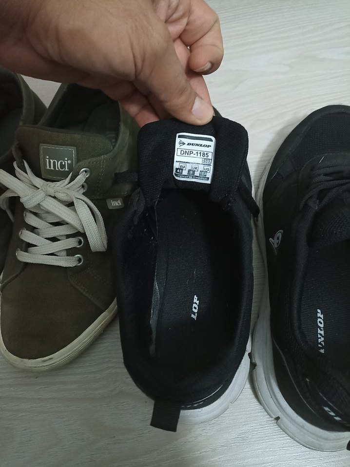 DUNLOP 43 NUMARA VE İNCİ 43 NUMARA(HEDİYE) AYAKKABI - Görsel 3