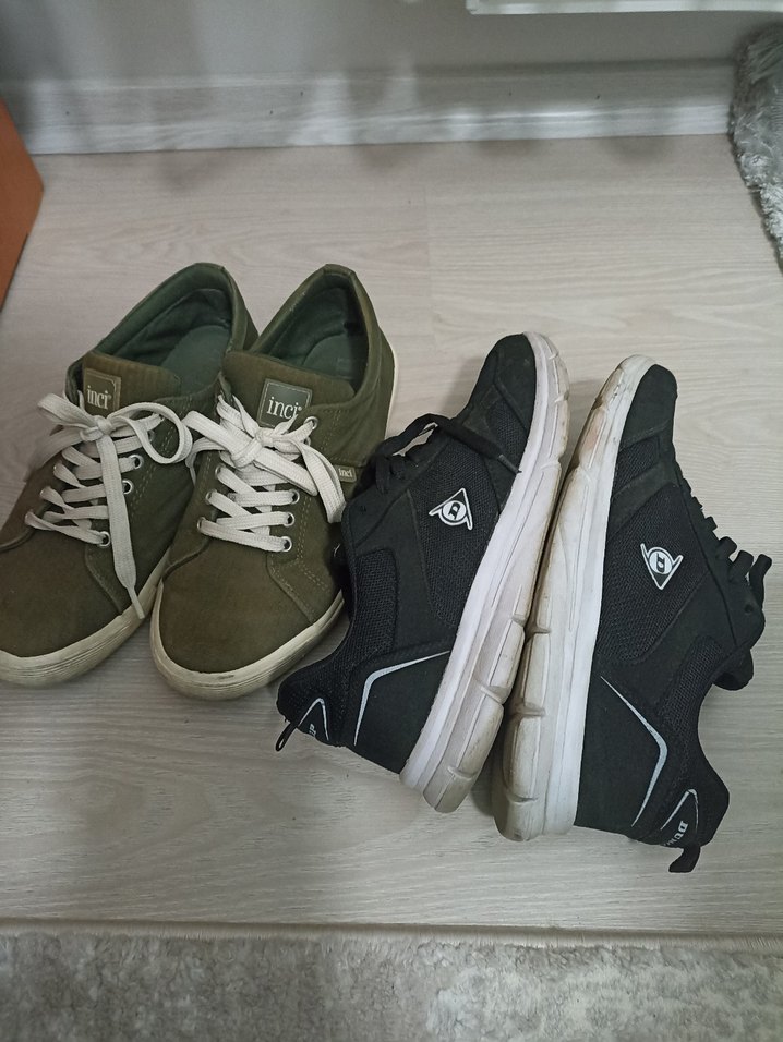 DUNLOP 43 NUMARA VE İNCİ 43 NUMARA(HEDİYE) AYAKKABI - Görsel 4