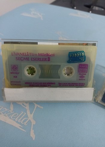 Zülfü Livaneli, Barış Manço orjinal Kaset - Görsel 2