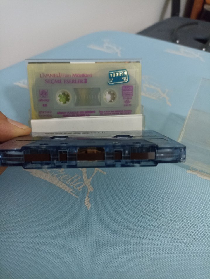 Zülfü Livaneli, Barış Manço orjinal Kaset - Görsel 5