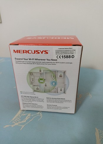 Garanti Belgeli Mercusys AC1200 Wi-Fi Menzil Genişletici ME30 - Görsel 4