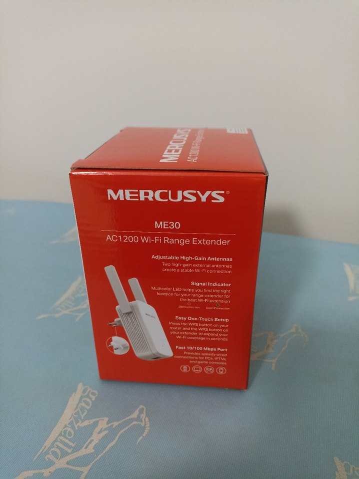 Garanti Belgeli Mercusys AC1200 Wi-Fi Menzil Genişletici ME30 - Görsel 5