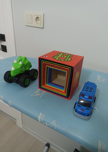 15 PARÇA Renkli Eğitici Bloklar ve Araç Seti - Görsel 15