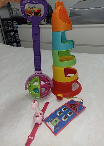 TOPLAM 4PARÇA . PİLLİ PROJEKSİYON DİNAZORLU, TOP KULESİ, TOP SÜR - Görsel 2