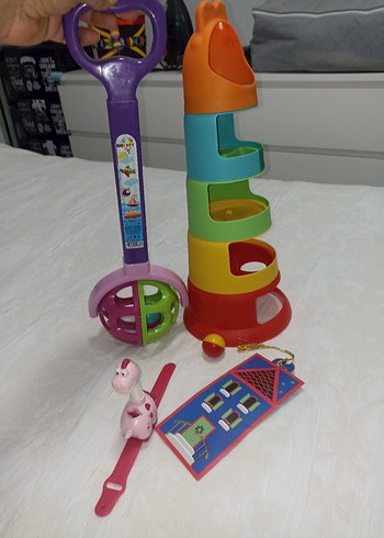 TOPLAM 4PARÇA . PİLLİ PROJEKSİYON DİNAZORLU, TOP KULESİ, TOP SÜR - Görsel 7