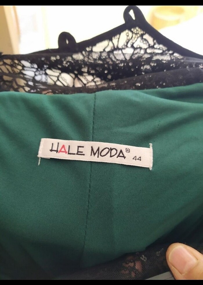 HALE MODA ABİYE 44 BEDEN(ÇANTA HEDİYELİ) - Görsel 3