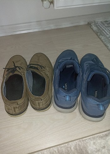 43 Beden SKECHERS 43 NUMARA VE HEDİYE SALVANO 43 NUMARA AYAKKABILAR