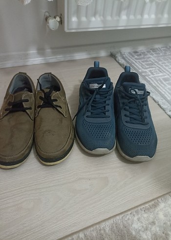 SKECHERS 43 NUMARA VE HEDİYE SALVANO 43 NUMARA AYAKKABILAR