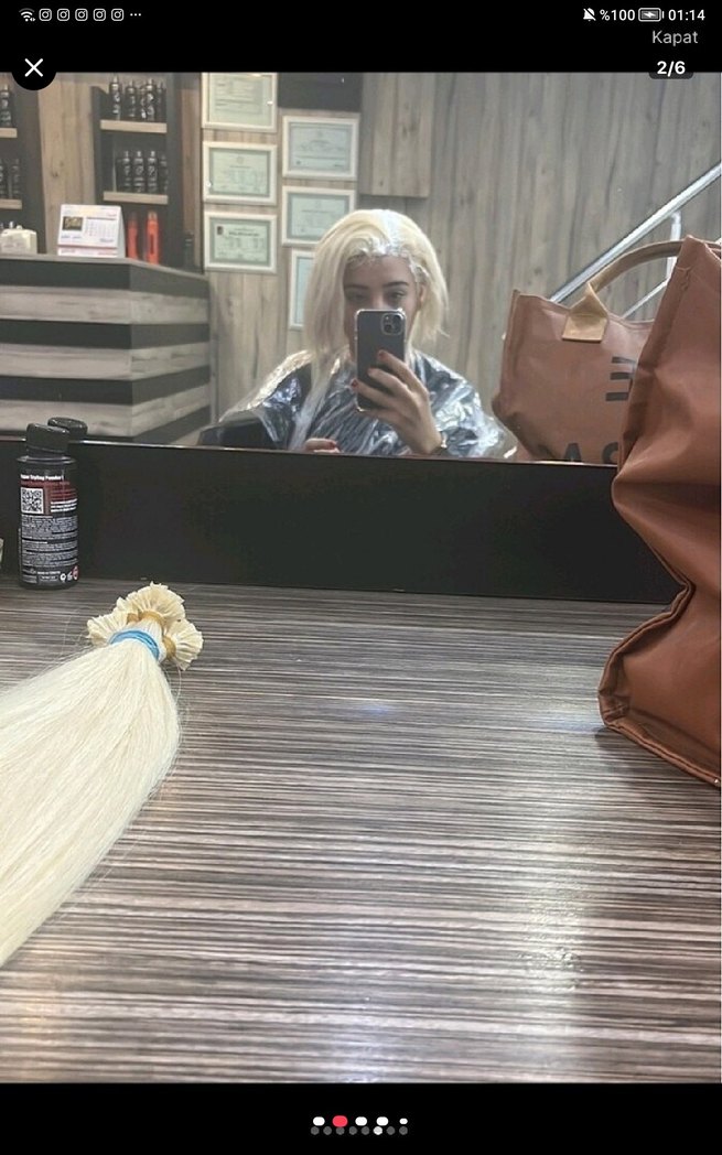 Platin kaynak saçı - Görsel 5