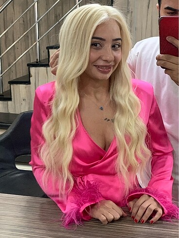 Platin kaynak saç orijinal 60 cm - Görsel 7