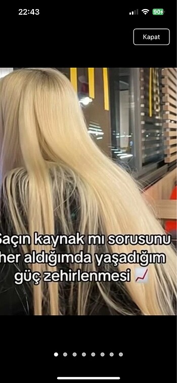 Platin saç kaynak - Görsel 10