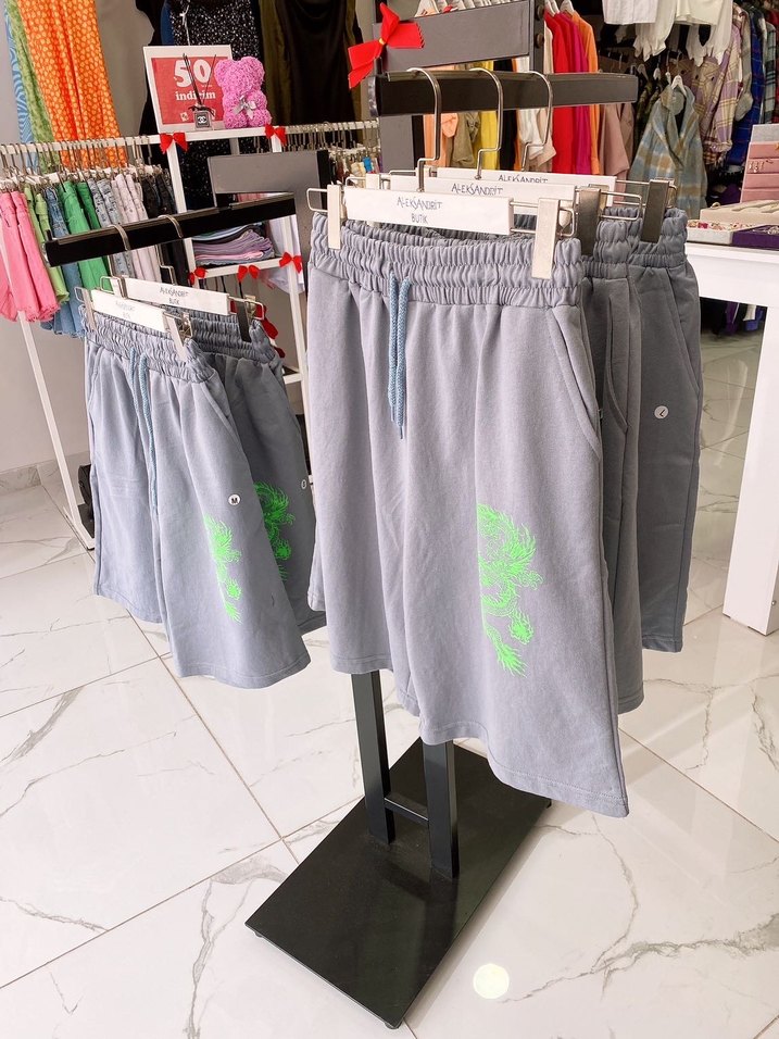 GRİ PENYE ŞORT KAPRİ - Görsel 3