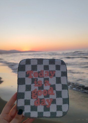 Dama desenli punchneedle duvar panosu - Görsel 2