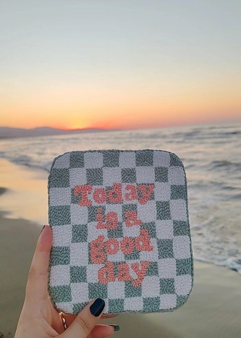 Dama desenli punchneedle duvar panosu - Görsel 3