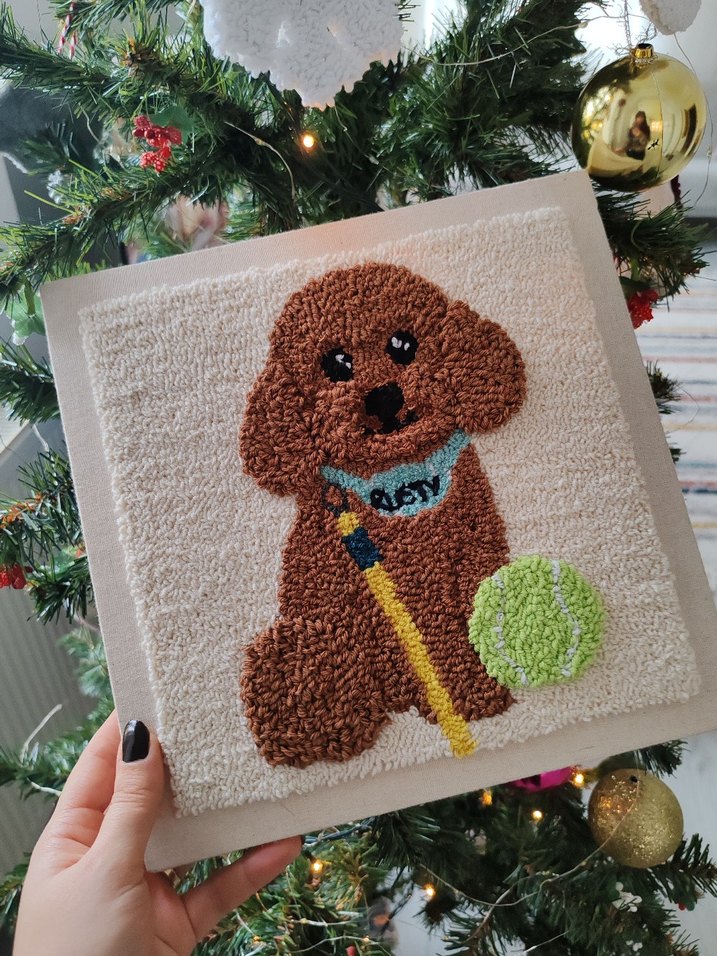 Evcil dostlarınızın punch nakışı tablosu - Görsel 3