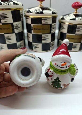 porselen tuzluk biberlik - Görsel 2