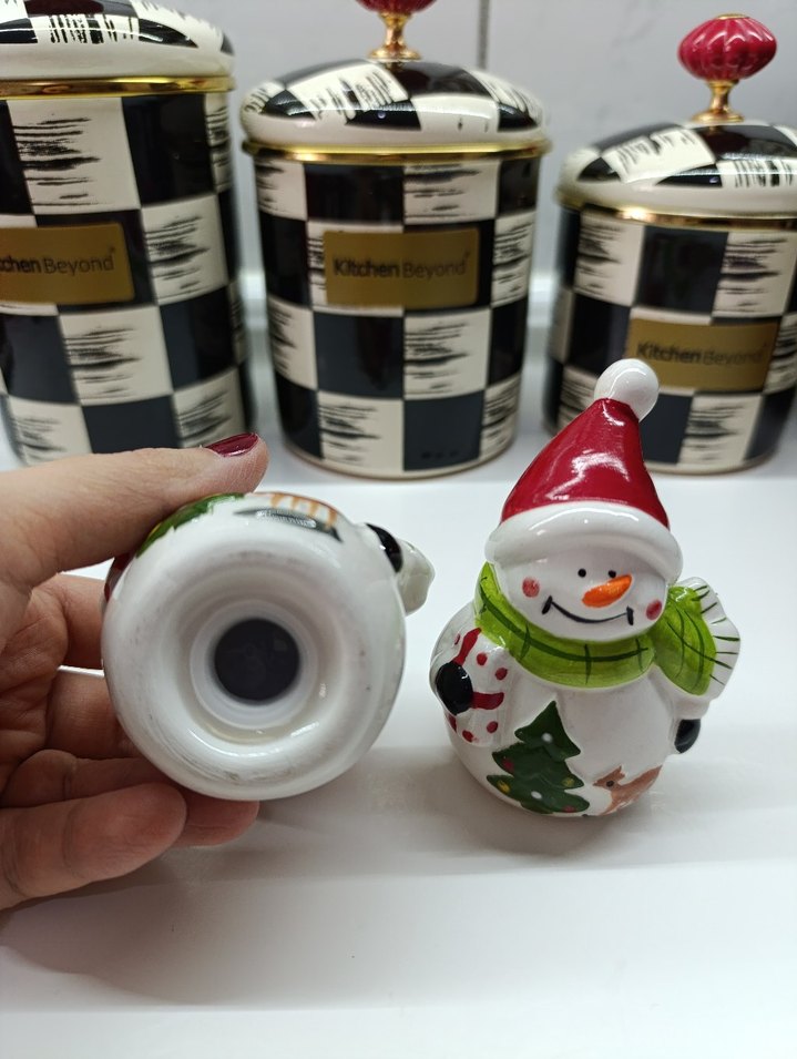 porselen tuzluk biberlik - Görsel 2