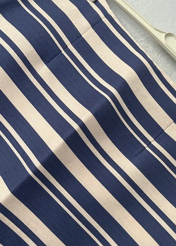 Çizgili Uzun Etek - Görsel 6