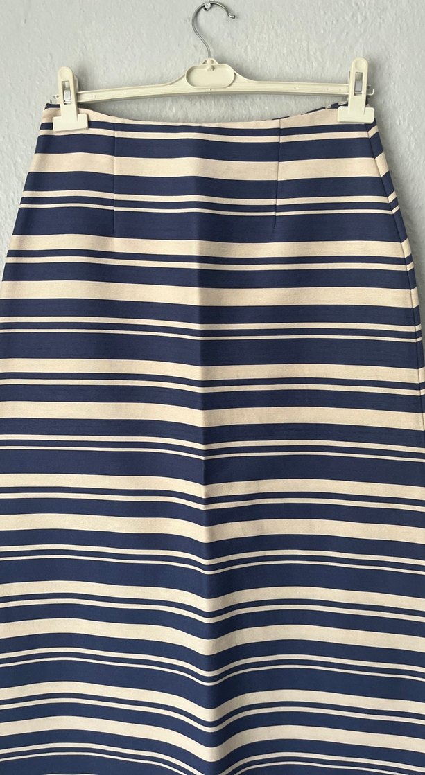 Çizgili Uzun Etek - Görsel 5