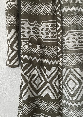 Bohem Uzun Kadın Hırka - Görsel 2