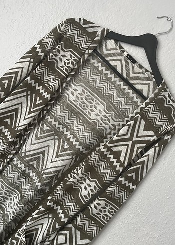 Bohem Uzun Kadın Hırka - Görsel 3