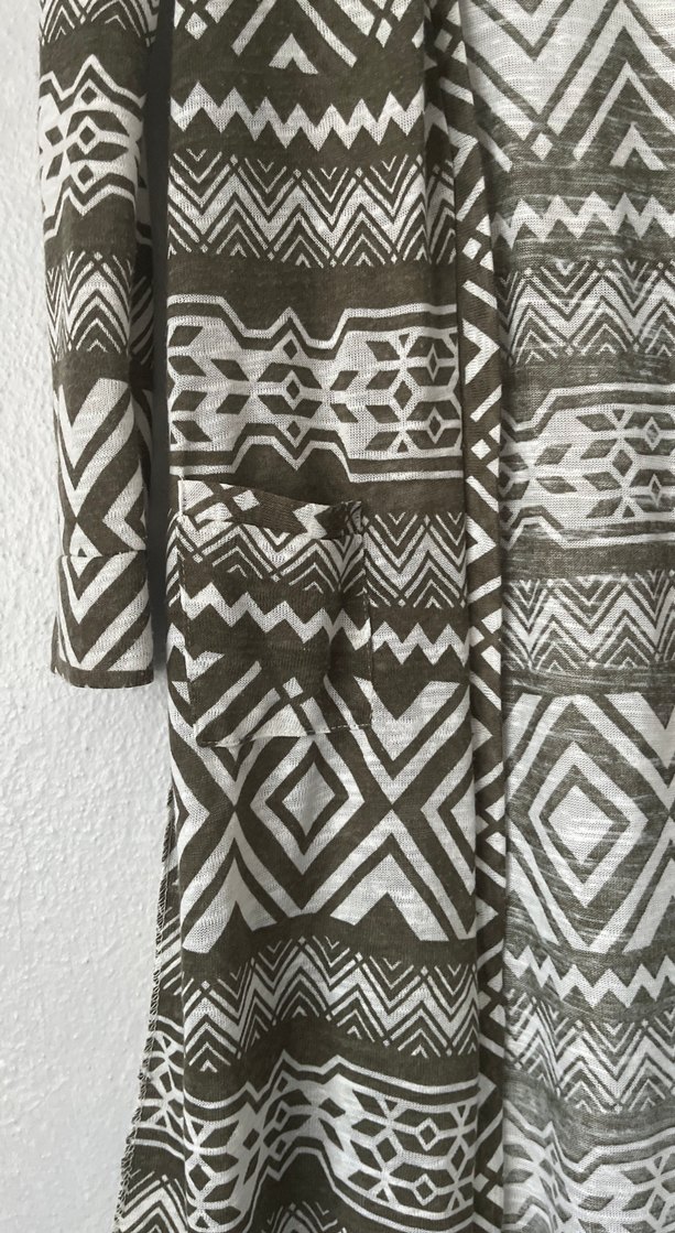 Bohem Uzun Kadın Hırka - Görsel 2