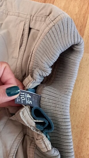 5 Yaş Beden Zara erkek pantolon 