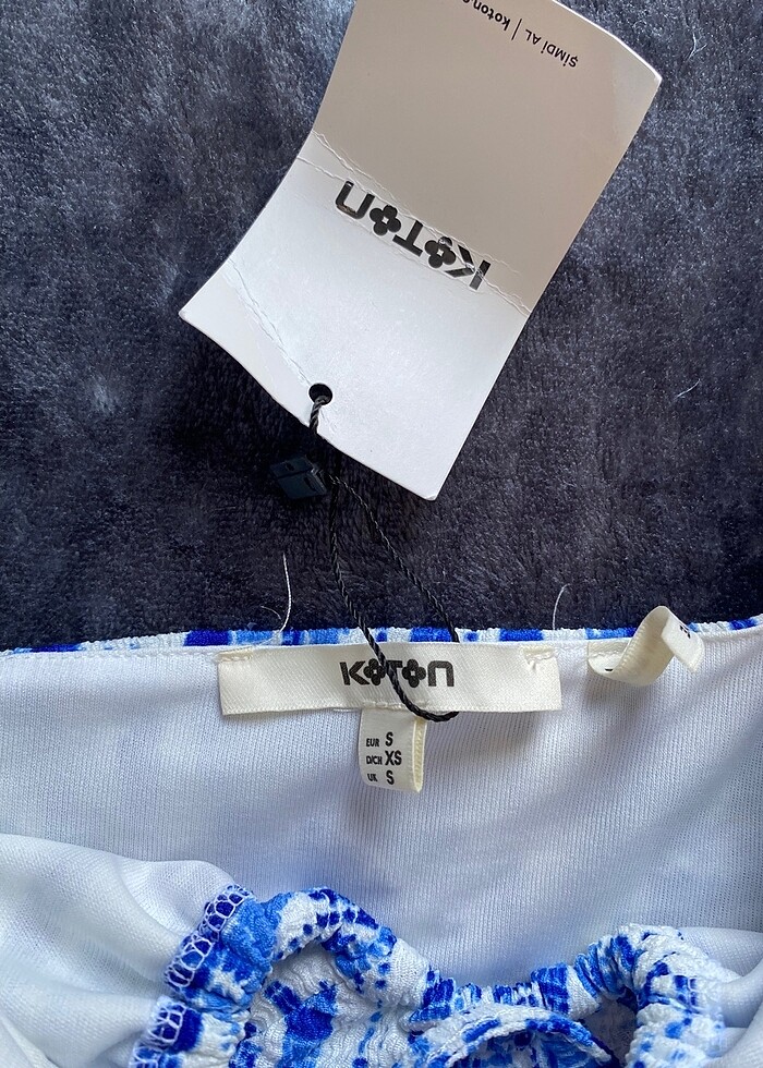 balon kol crop top - Görsel 2