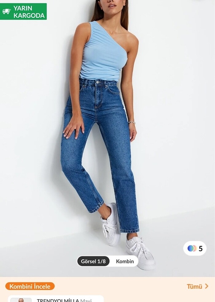 mom jean trendyolmilla - Görsel 3