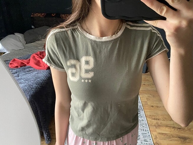 haki tişört - Görsel 4