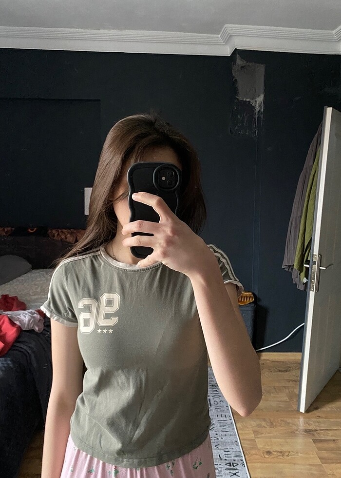 haki tişört - Görsel 3