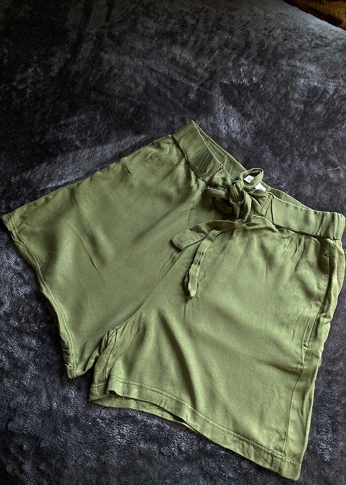 haki yeşili şort - Görsel 2