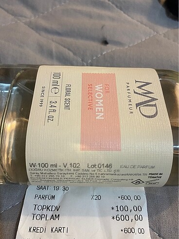 Zara mad v102 parfüm