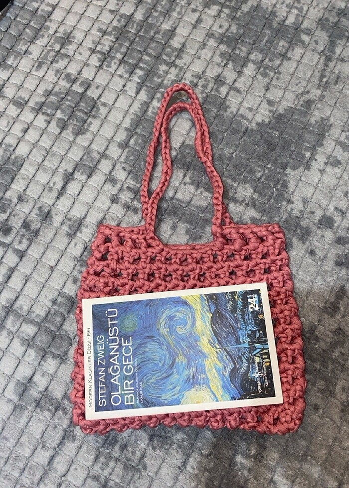 veronika örgü çanta - Görsel 2