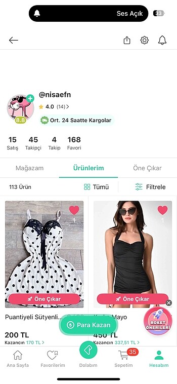 Tüm ürünler