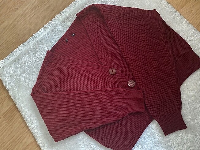 Bordo hırka